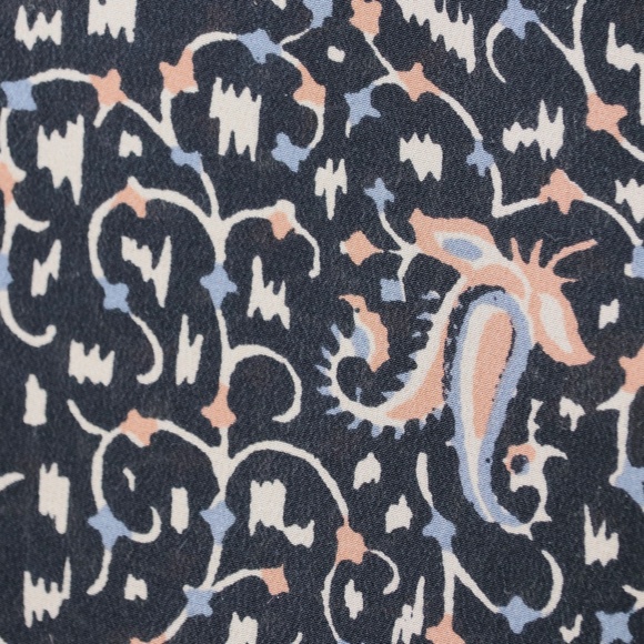 MADEWELL FIESTA PAISLEY 100% SILK BELL SLEEVE TOP - Picture 5 of 8